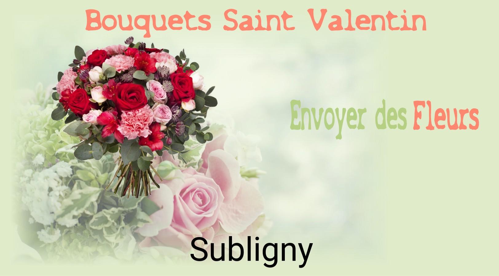Roses de Saint-Valentin livrées à Subligny